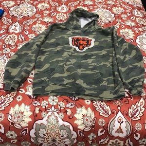 Youth XL camp Chicago Bears Hoodie